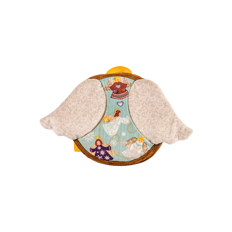 Mochila infantil con forma de ángel (súper suave)