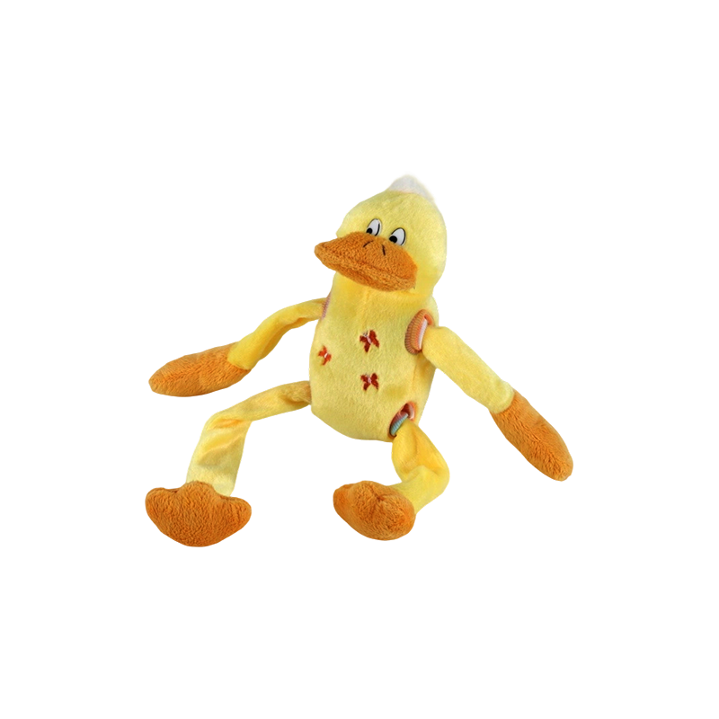STA0876-1 Juguetes de peluche estilo cinco de Shaking Farm – vaca, rana, pato, perro, cerdo