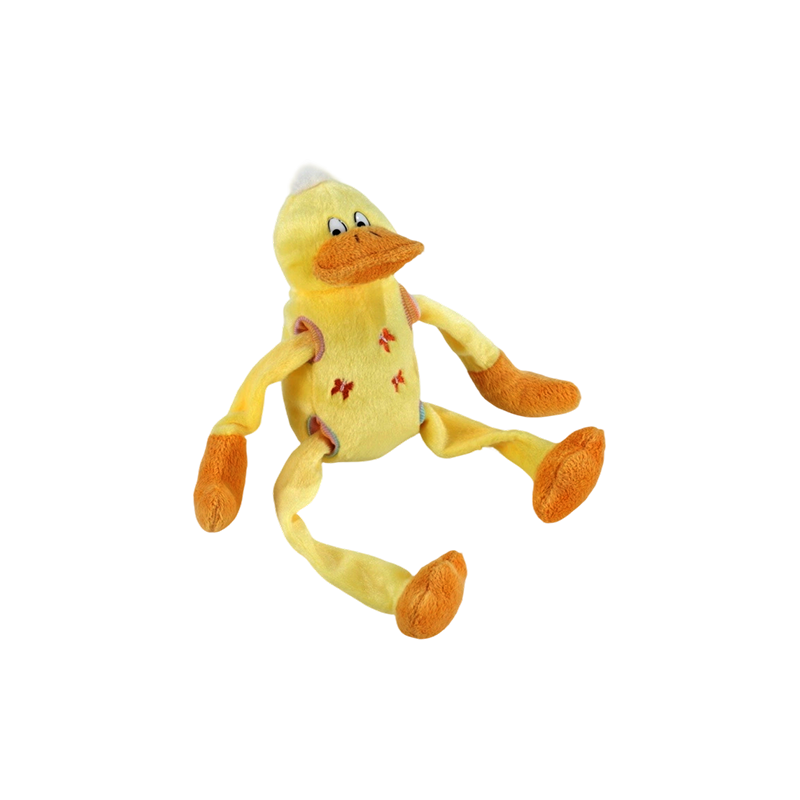 STA0876-1 Juguetes de peluche estilo cinco de Shaking Farm – vaca, rana, pato, perro, cerdo