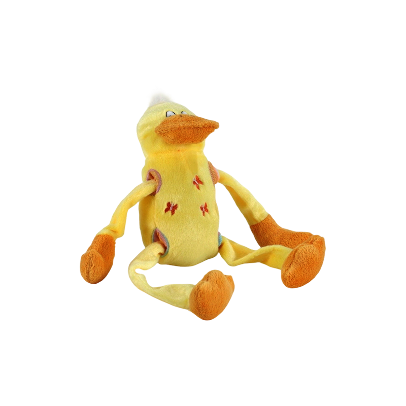 STA0876-1 Juguetes de peluche estilo cinco de Shaking Farm – vaca, rana, pato, perro, cerdo