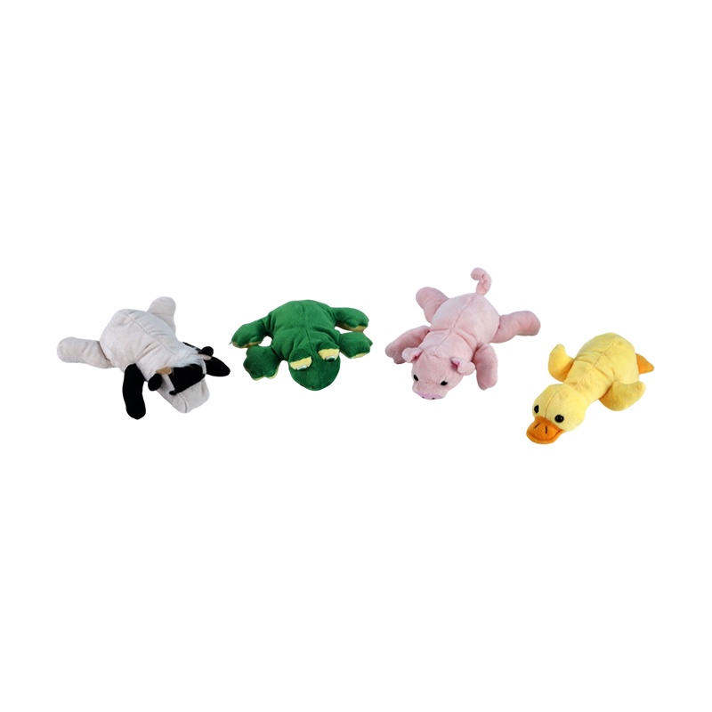 ST99-405-2 Juguetes de peluche para tumbarse y sentarse en la granja de 5,5