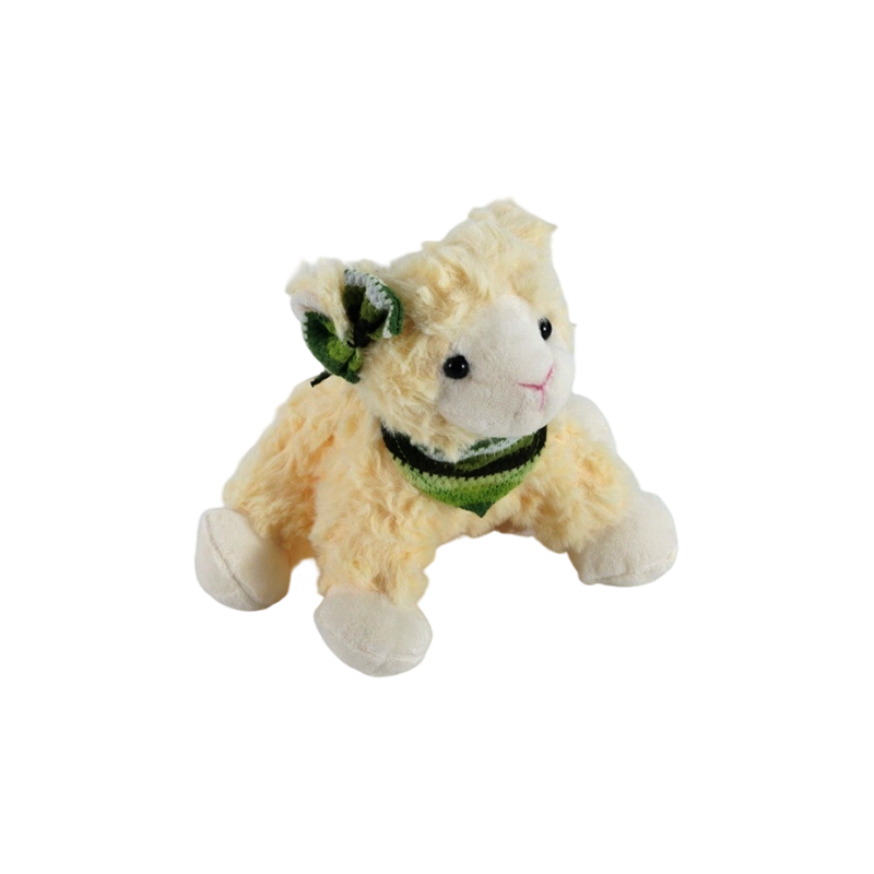 STA01205-2 Peluche para cordero de Pascua en posición sentada
