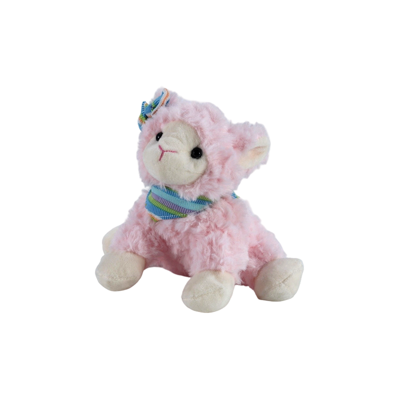 STA01205-2 Peluche para cordero de Pascua en posición sentada