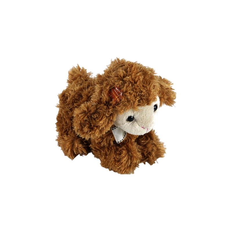 STA01341 Peluche de cordero en posición acostada de tres colores