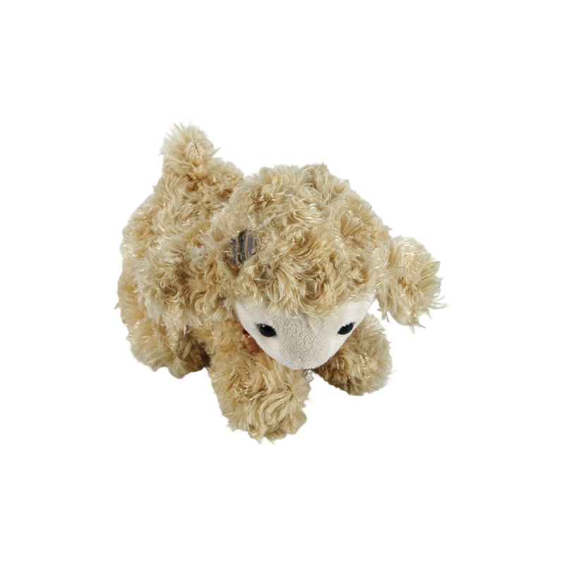 STA01341 Peluche de cordero en posición acostada de tres colores