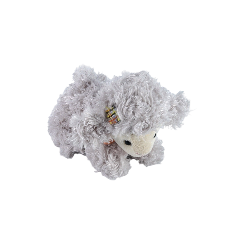 STA01341 Peluche de cordero en posición acostada de tres colores