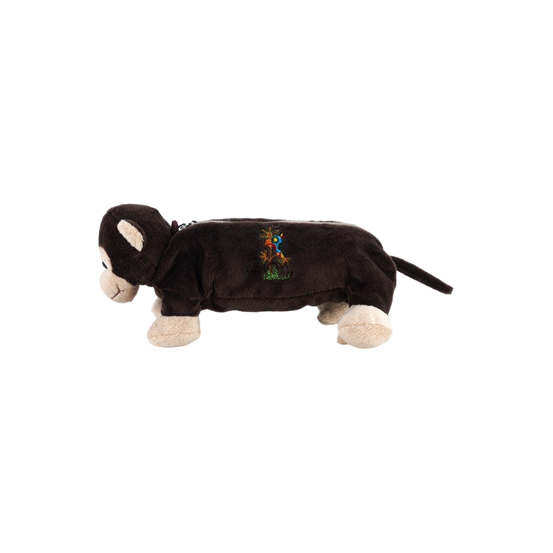 STA0986 Colección de estuches de peluche para animales – Rana/Mono/León/Elefante/Cerdo