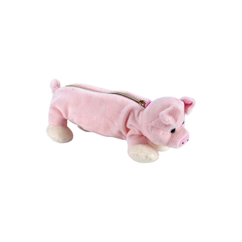 STA0986 Colección de estuches de peluche para animales – Rana/Mono/León/Elefante/Cerdo