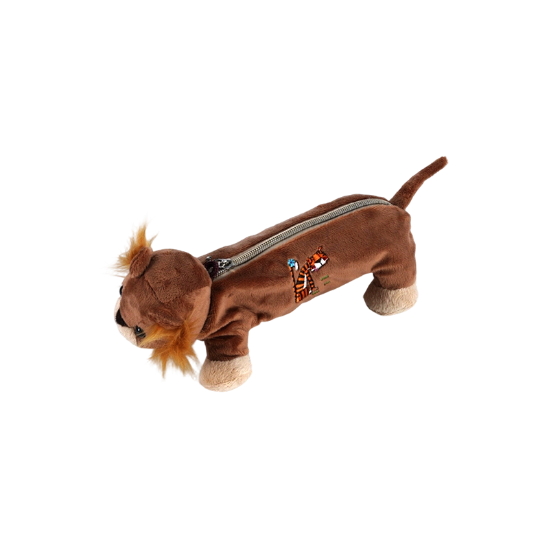 STA0986 Colección de estuches de peluche para animales – Rana/Mono/León/Elefante/Cerdo