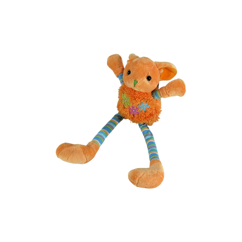 STA0886 Juguete de peluche con forma de conejito tembloroso de Pascua