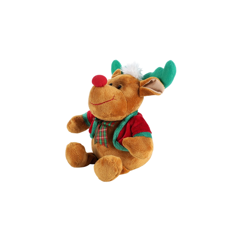 STA01177-1 Trío de juguetes de peluche navideños clásicos medianos