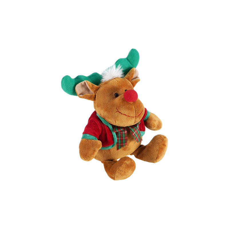STA01177-1 Trío de juguetes de peluche navideños clásicos medianos