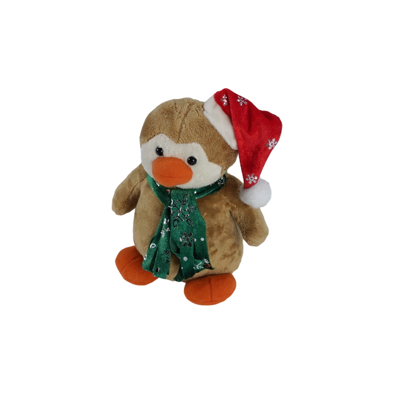 STA0402 Colección de juguetes de peluche navideños para sentarse