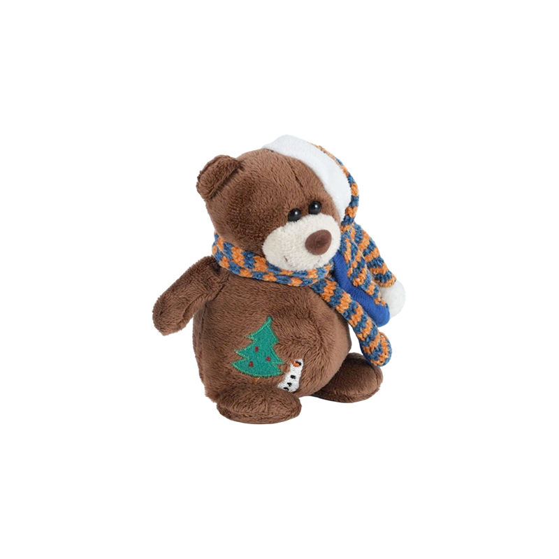 STA01134 Colección de juguetes de peluche de oso navideño (5,5
