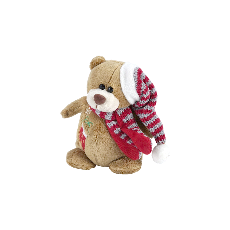 STA01134 Colección de juguetes de peluche de oso navideño (5,5