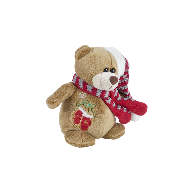 STA01134 Colección de juguetes de peluche de oso navideño (5,5