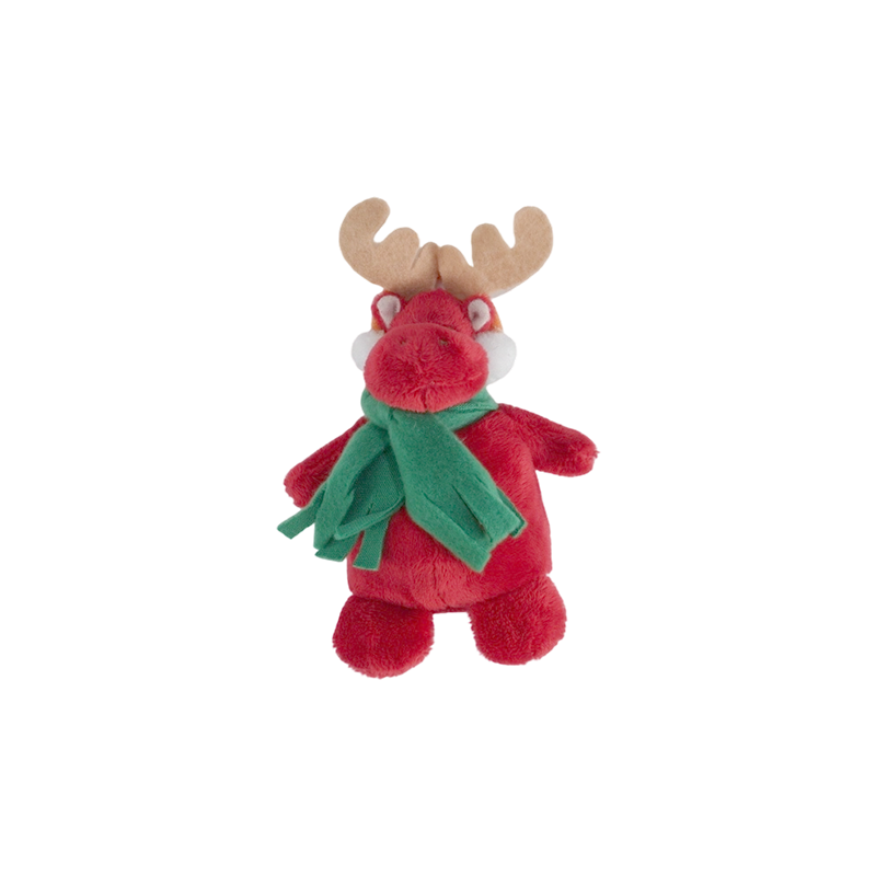 Colección de adornos de peluche de animales navideños STA0051