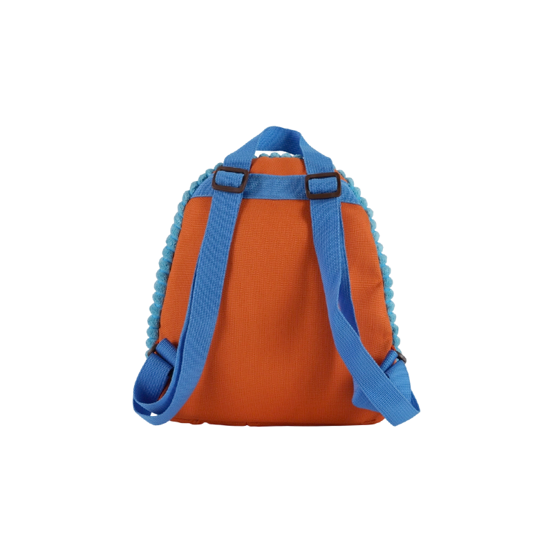 Mochila para niños con forma de cachorro de pana de lana fina para niños