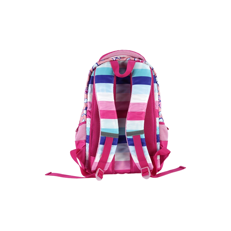 Mochila ergonómica para niños con estampado de unicornio de tela Oxford
