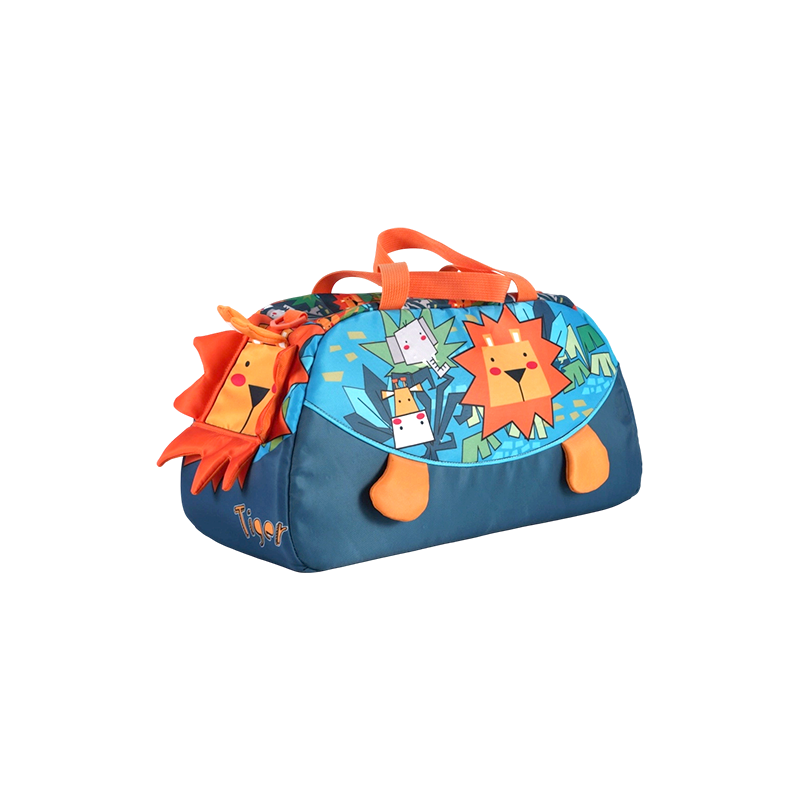 Bolso de viaje para niños con estampado de animales y dibujos animados de tela Oxford
