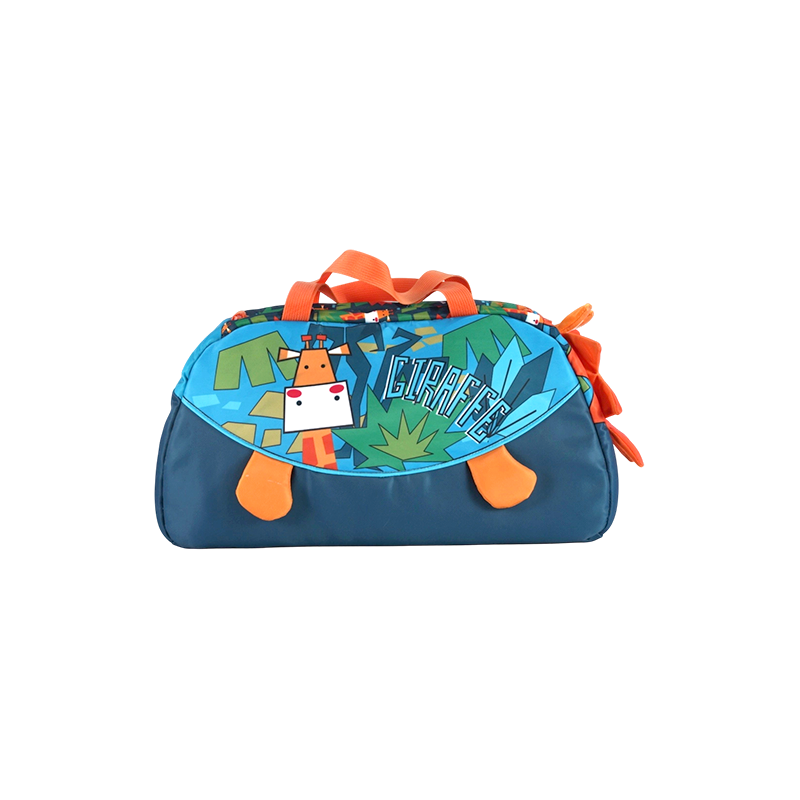 Bolso de viaje para niños con estampado de animales y dibujos animados de tela Oxford
