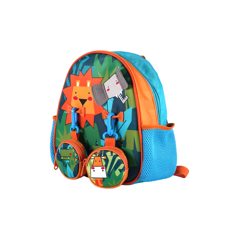 Conjunto de mochila de viaje para niños de tela Oxford