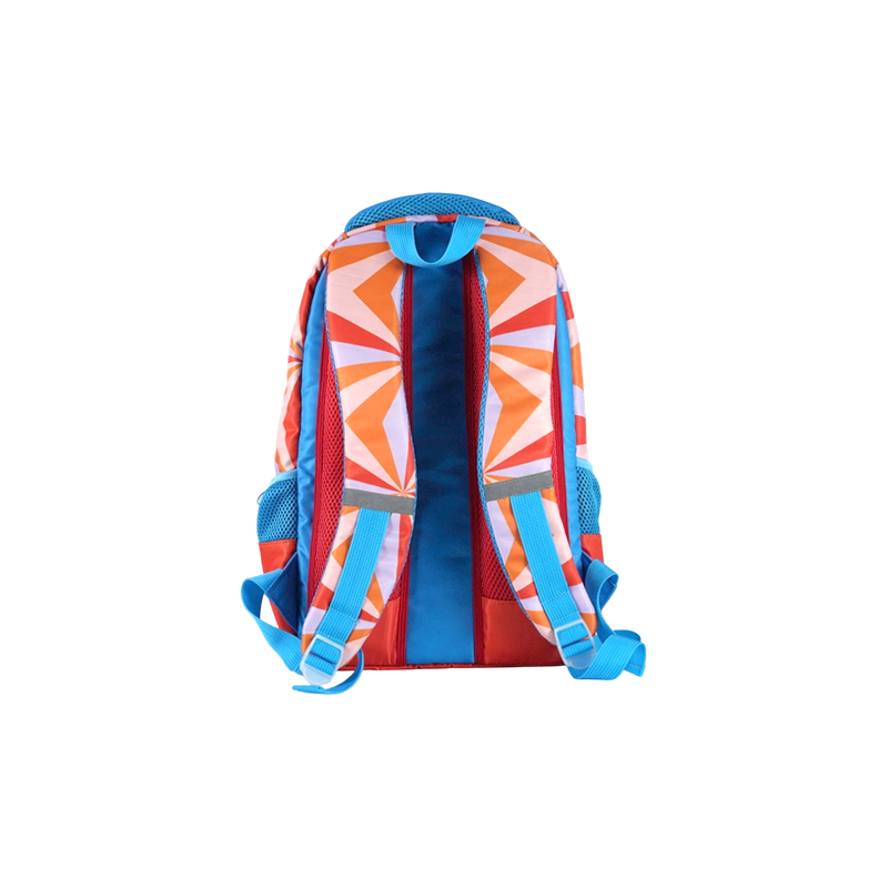 Mochila ergonómica para niños con estampado de leopardo de tela Oxford