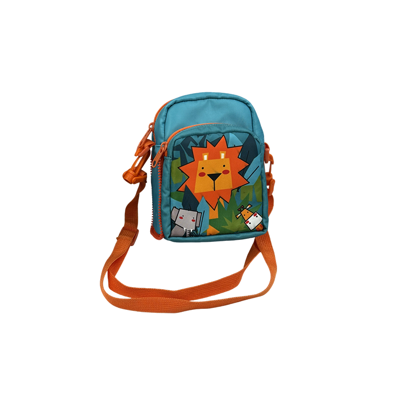 Juego de mochila para niños 2 en 1 de tela Oxford con bolsa para botellas de agua desmontable