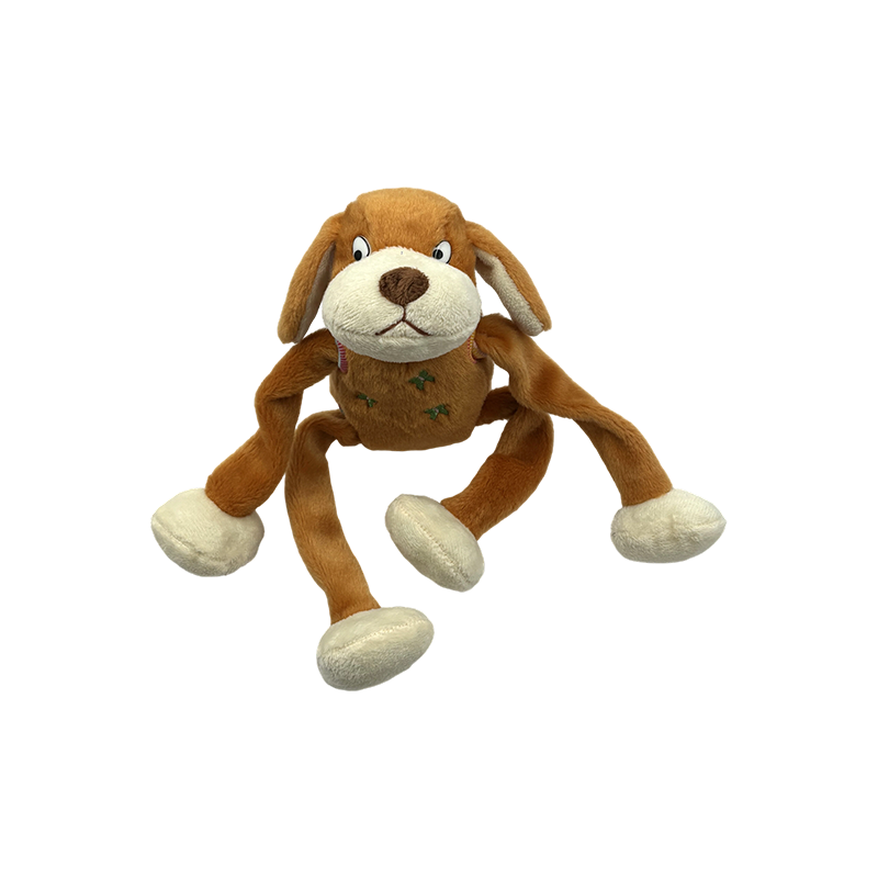 STA0876-1 Juguetes de peluche estilo cinco de Shaking Farm – vaca, rana, pato, perro, cerdo
